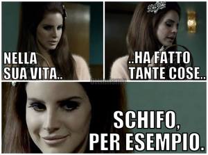 Presa dalla pagina facebook (L'ottimismo di Lana del Rey