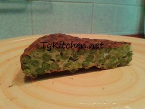 Frittata di piselli