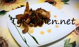 Coniglio alla cacciatora panoramica