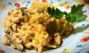 Risotto alle verdure con curry