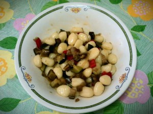 Gnocchi con le verdure