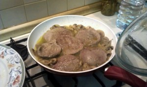 scaloppine ai funghi