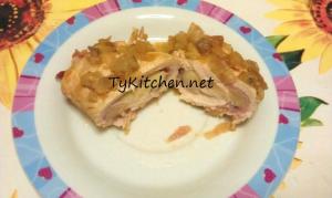 Involtini di pollo prosciutto e melanzane