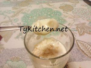 Crema di ricotta e mele alla cannella