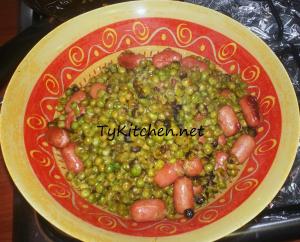 Wurstel con i piselli1 Wurstel con piselli