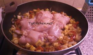 Involtini di pollo e melanzane