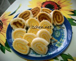 Rotolini tonno e carote e con crema di pomodori secchi