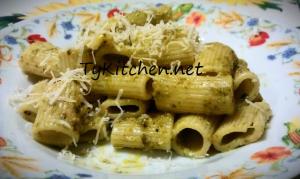 Rigatoni al pesto alla genovese