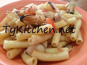 Pasta allo scoglio di michela (2)