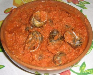 Lumache al sugo Lumache al sugo