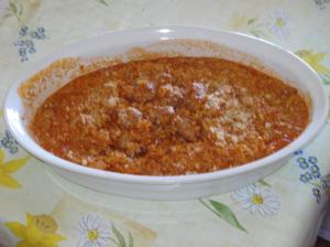 risotto salsiccia e pomodoro